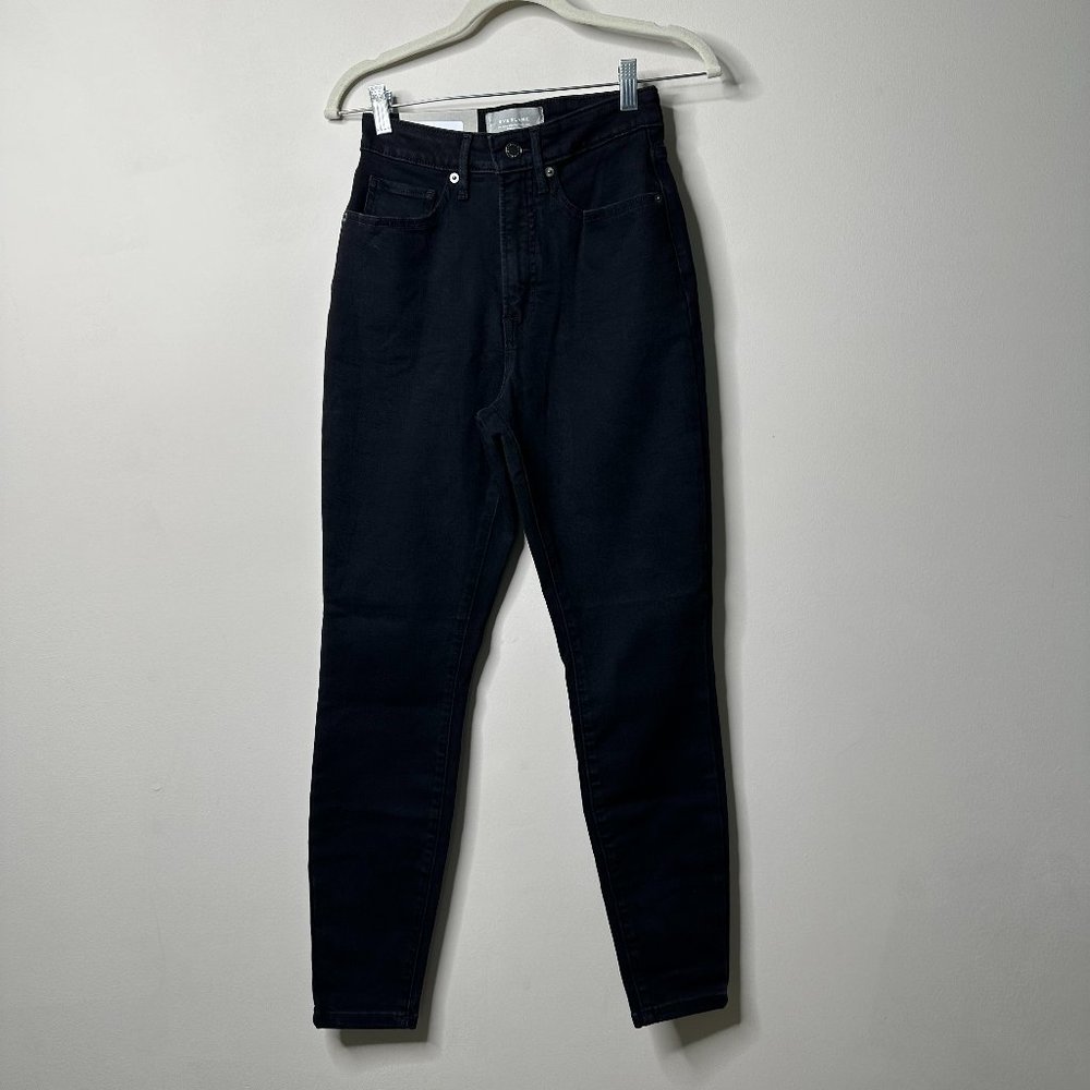 Everlane Black The Curvy Way-High Skinny Jean Size 27 Crop NEW